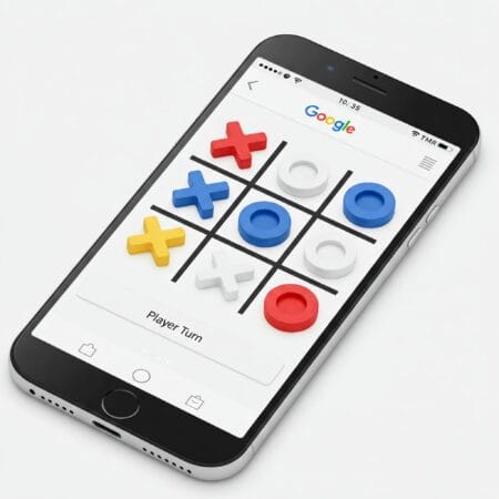 jeu de morpion Google